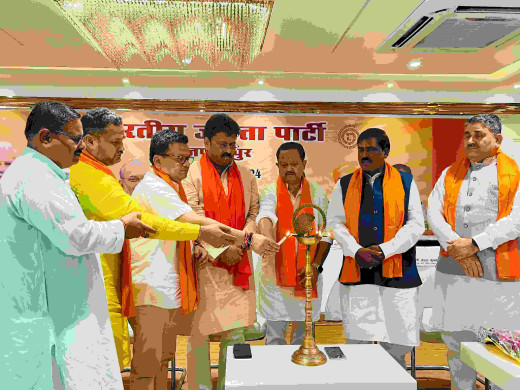 भाजपा के सदस्यता अभियान को लेकर जिला कार्यशाला का आयोजन